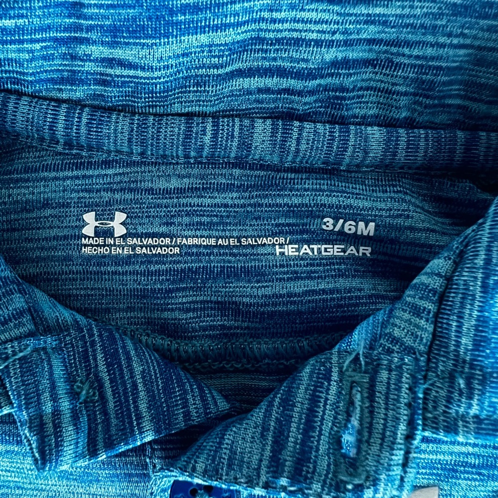 Blue Under Armour Infant onesie Size: 3/6 months - Picture 2 of 4